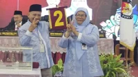 Pasangan petahana, Karna Suswandi dan Nyai Khoirani