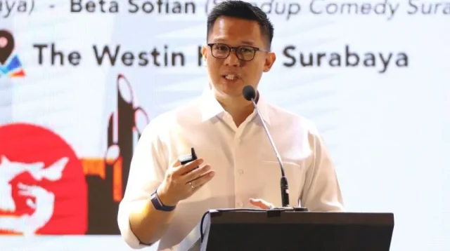 Ketua Kamar Dagang dan Industri (KADIN) Kota Surabaya H. M. Ali Affandi LNM di Surabaya, Jawa Timur, Senin (21/10/2024). (ANTARA/HO-Kadin Surabaya)