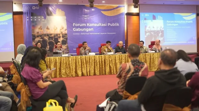 Kanwil DJP Jawa Timur I menyelenggarakan Forum Konsultasi Publik (FKP) Gabungan Tahun 2024 di Surabaya, Jawa Timur, Selasa (22/10/2024). (ANTARA/HO-Kanwil DJP Jawa Timur I)