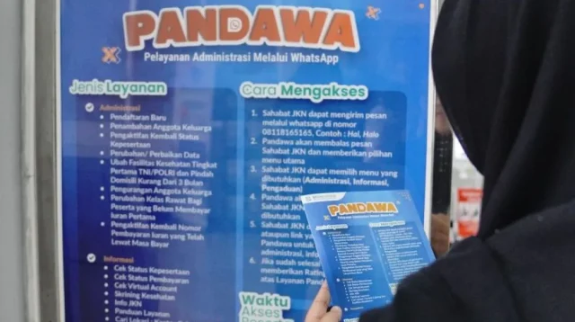 Layanan Pandawa BPJS Kesehatan Sidoarjo. (ANTARA/HO-BPJS Kesehatan Sidoarjo)