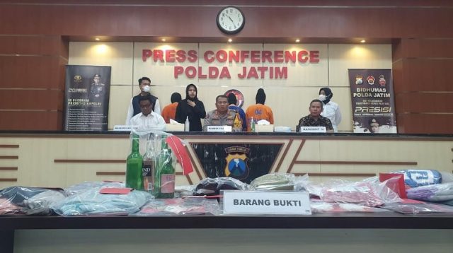 Subdit Renakta Ditreskrimum Polda Jawa Timur (Jatim) mengungkap pesta seks tukar pasangan di salah satu vila di Kota Batu. (jatim.inews.id)