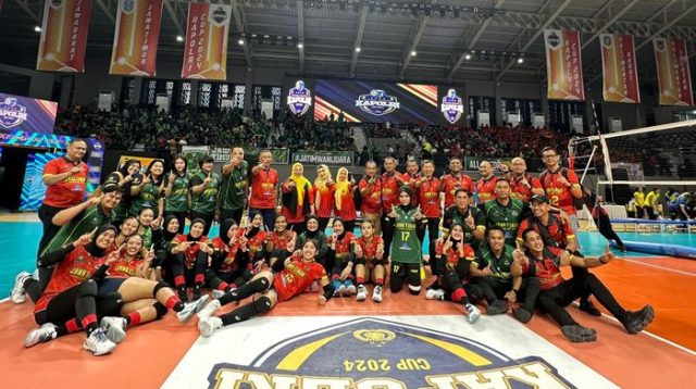 Tim voli putra putri Polda Jatim