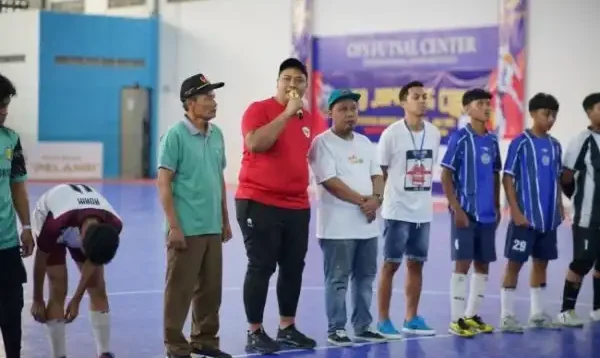 Pembukaan Info Jombang Cup 2024 Futsal Competition. (Foto : Adi Rosul / JombangTimes)