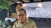 Kepala Badan Perencanaan Pembangunan Daerah Kota Kediri Chevy Ning Suyudi di Kediri, Jawa Timur. ANTARA/Asmaul