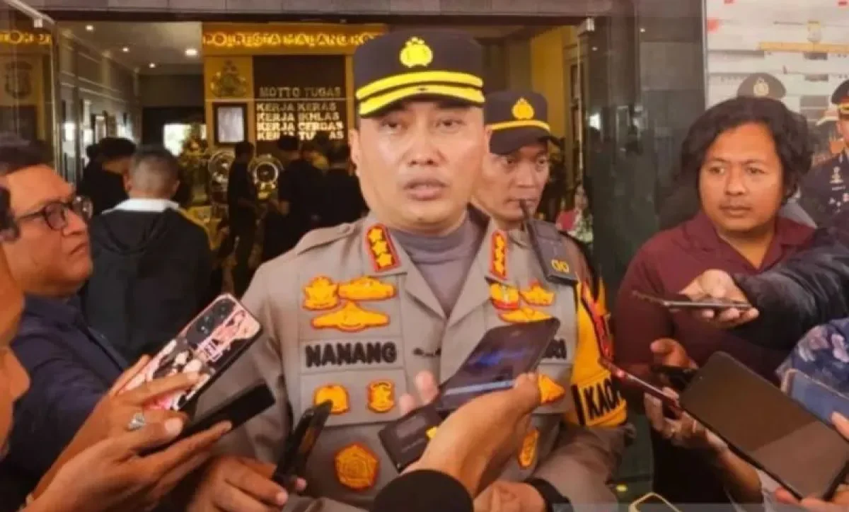 Arsip Foto : Kepala Polresta Malang Kota Kombes Pol Nanang Haryono di Mapolresta setempat beberapa waktu lalu. ANTARA