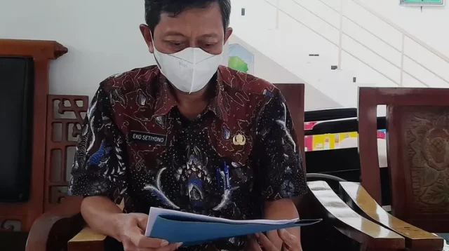 Eko Sutiyono, Kepala Badan Pendapatan Daerah (Bapenda) Kabupaten Kediri.