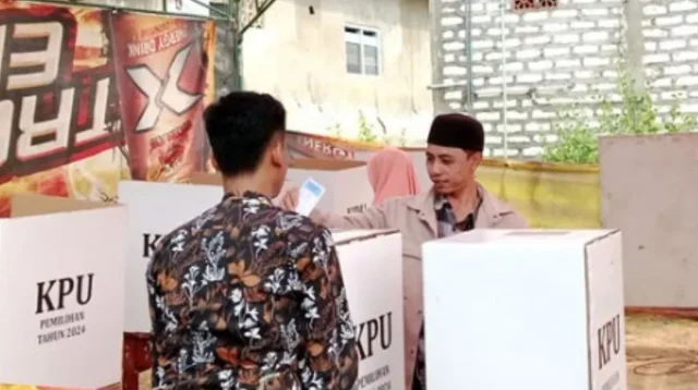 Dokumen pemungutan suara Pilkada 2024 di Kabupaten Pamekasan. (ANTARA)