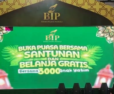 Event yang digagas oleh Direktur Bani Insani Peduli, H. Ali Zainal Abidin.